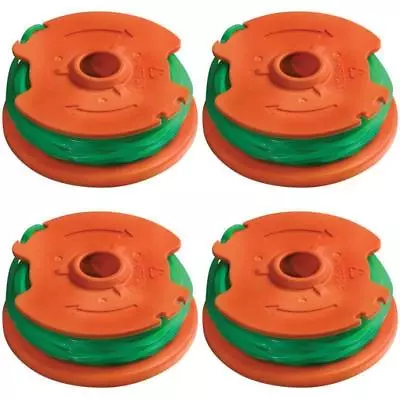 4 Sets Worx WA0014 Spool & Line For WG168 WG190 & WG191 Cordless String Trimmer • $12.99