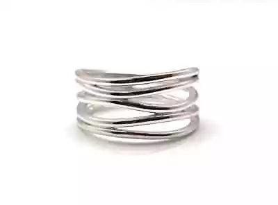 Multi-Band Solid 925 Sterling Silver Band &Statement Ring Handmade Ring All Size • $9.80