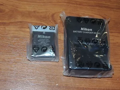 Genuine Nikon MH-24 Charger And EN-EL14 Battery - D3300 D3200 D3400 D5500 D5600 • $71.99