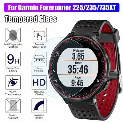 Film Screen Protectors Tempered Glass For Garmin Forerunner 235 225 735XT • $7.02