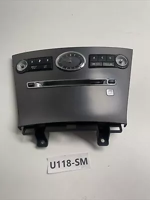 2006 Infiniti  M45 Radio Control Panel Bezel Clock 25391EH000  Missing Caps OEM • $49.99