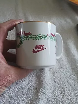 Rare Vintage 1987 NIKE Seasons Greetings Coffee Mug 80s  • $49.99