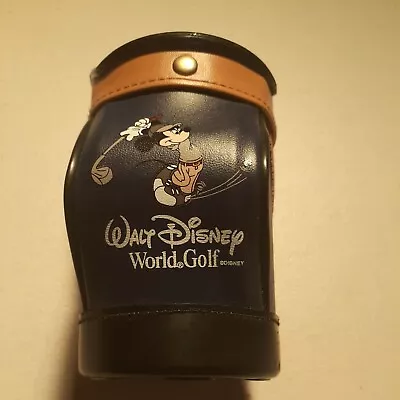 Disney World Mickey Mini Golf Bag Desktop Tee/ Pencil Holder Cup 5  • $12.99