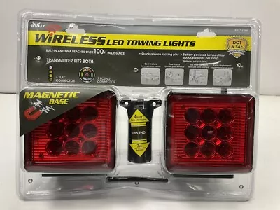 Bully NV-5164 Wireless Trailer Red LED Light Kit With Magnetic Base • $109.99