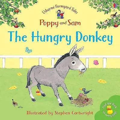 Heather Amery : The Hungry Donkey (Mini Farmyard Tales) FREE Shipping Save £s • £1.83