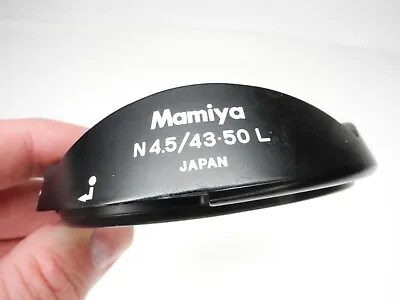 Mamiya Camera Lens Hood For N 43mm F/4.5 L & N 50mm F/4.5 L For 7 / 7II • $99.99