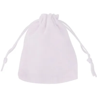 1-50pcs Luxury Soft Velvet Pouches Bag Jewellery Drawstring Wedding Party Boxes • £2.79