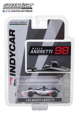 Marco Andretti 2018 10821 Greenlight 1/64 #98 US Concrete Indy Car FREE SHIP • $11.99