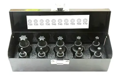 US PRO 1/2 Drive Impact Torx Socket Set T20-T70 2087 Star Bit Us Pro Industrial • £17.85