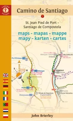 Camino De Santiago Maps 9781912216345 John  Brierley - Free Tracked Delivery • £16.01