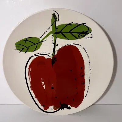 Vera Neumann For Mikasa Forbidden Fruit Apple Dinner Plate 10.5” JAPAN • $14.99