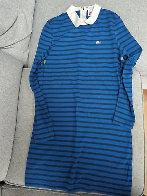 Lacoste Striped Dress L • £20