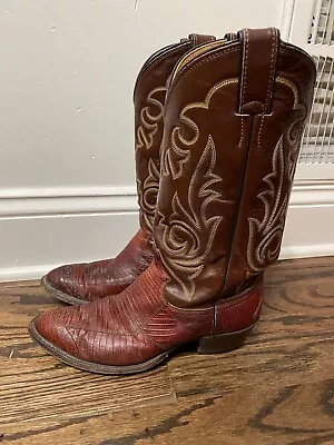 Justin Cowboy Boots 8483 #22173 Men’s 8D Leather • $40
