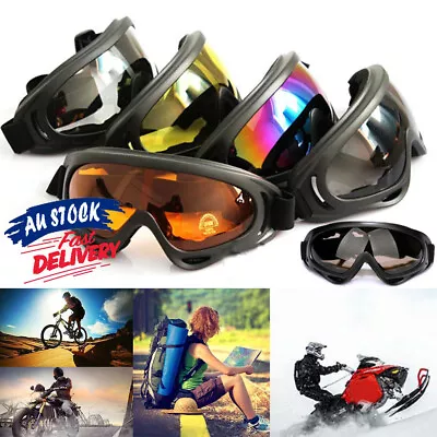 $12.99 • Buy Anti-fog/UV For Adult Wind Dust Jet Ski Snow Snowboard Surfing Goggles Sunglass
