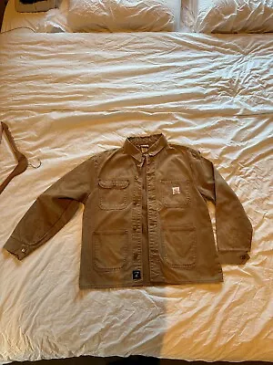 Pointer Brand Chore Coat Duck Canvas Jacket Lt Brown USA 🇺🇸 Large • $100