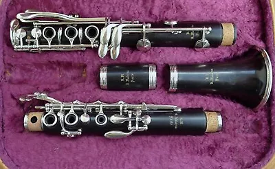 Vintage R. Malerne Custom 7 Ring Bb Boehm Clarinet Pro Overhauled • $745