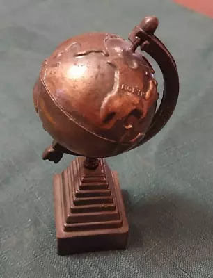 Vintage Die-Cast Metal Miniature World Globe Pencil Sharpener  • $8