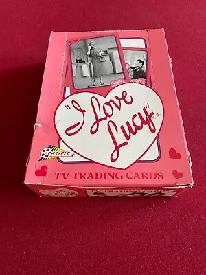 1991 Lucille Ball   I Love Lucy   Un-Opened  Wax Box  (Scarce / Vintage)  • $45