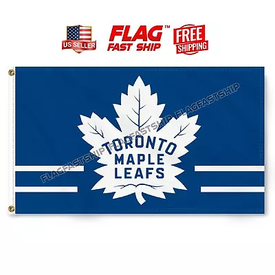 Toronto Maple Leafs 3x5 Ft Banner NHL W Grommets FREE Shipping Man Cave New • $12.98