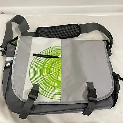 $43.99 • Buy XBOX 360 Gray Game Console Messenger Shoulder Bag Travel Tote Microsoft Buckles
