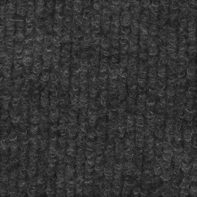 £47.40 • Buy CORD Anthracite | Quality Ribbed Carpet Recyclable Ideal Temporary Flooring