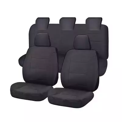 Canvas Seat Covers For FORD RANGER PXII-PXIII SERIES 06/2015-ON DUAL CAB UTILITY • $219