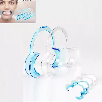 10x SMALL MEDIUM LARGE CHEEK RETRACTORS TEETH WHITENING LIP MOUTH OPENER DENTAL • £6.12