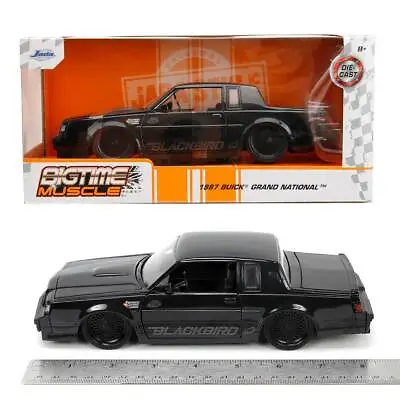 Jada Bigtime Muscle Series: 1987 Buick Grand National (Blackbird) 1/24 Scale • $19.95