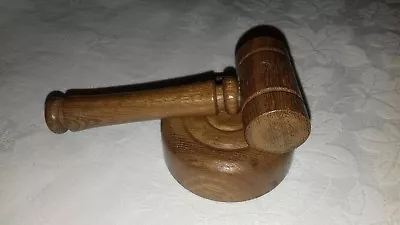 £12 • Buy Minature Gavel Block Iroko