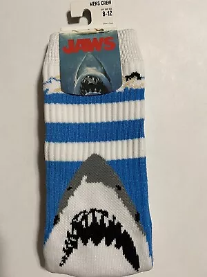 Universal Jaws Shark Crew Socks NEW • $10.49