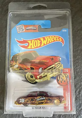 Hot Wheels HW FLAMES SUPER TREASURE HUNT-‘52 Hudson Hornet-RARE-NEW/ MOC • $110