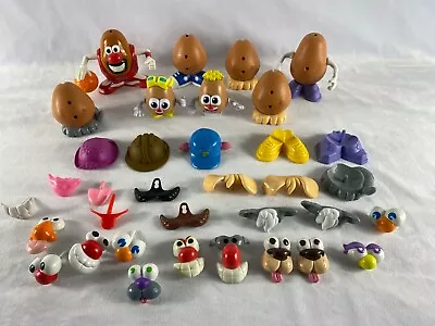 Lot Of 8 Small Mr. Potato Head +accessories Dog Basketball Player And More • $40