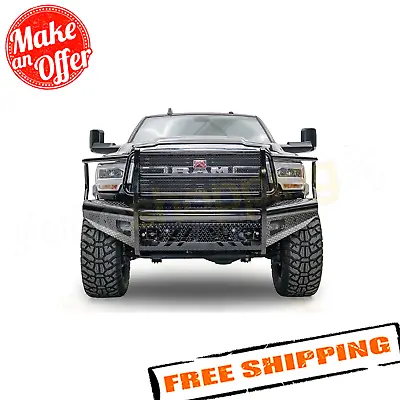 Fab Fours DR94-S1560-1 Black Steel Front Bumper For 1994-2002 Dodge Ram 2500 HD • $1813.29