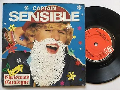 Captain Sensible: One Christmas Catalgue Relax Xmas Party 7” Single Free UK Post • £6.35