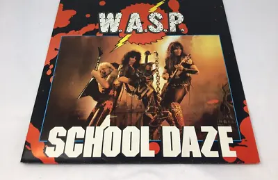 W.A.S.P. (WASP) School Daze Vinyl Record Single 12 Inch Capitol 1984 Rock Metal • $24.99