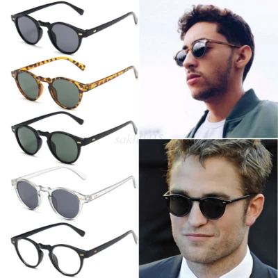 $17 • Buy AU Men Women Classic Round Oval Sunglasses Retro Vintage Fashion Shades Eyewear