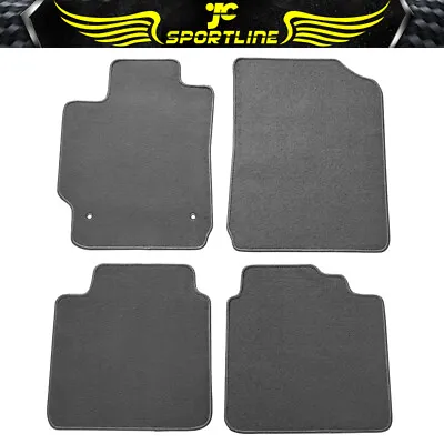 Fits 07-11 Toyota Camry Nylon Floor Mats Carpet Front & Rear 4PC Grey Gray • $51.99