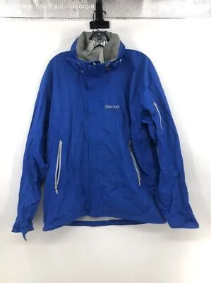 Men's Marmot Blue Goretex Jacket - Size Large Read Description  • $9.99