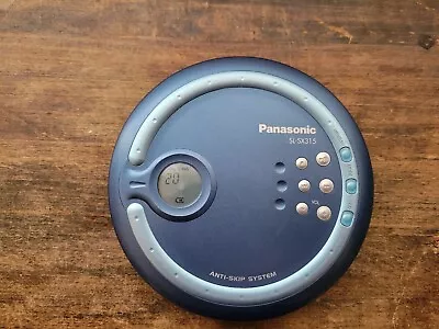 PANASONIC SL-SX315 Portable CD Player Walkman Blue Anti-Skip. • $20