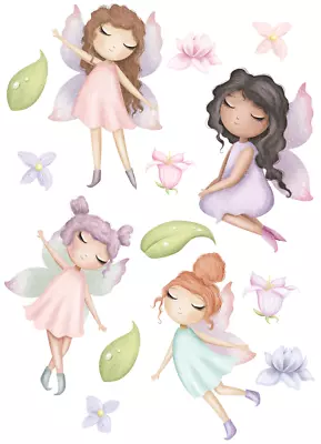 Fairy Garden Fairytale Wall Stickers - 5 Sizes Available • £10.99