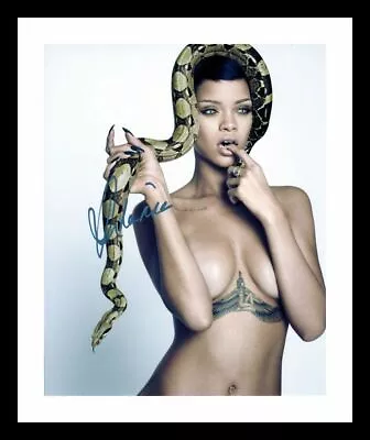 £19.99 • Buy Rihanna Autograph Signed & Framed Photo 9