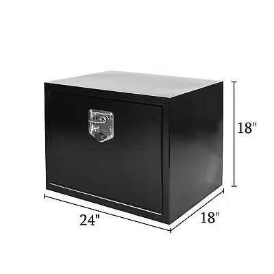 24 / 30 / 36 / 48  X 18 X 18  Iron Truck Tool Box For Pickup Trailer RV Storage • $145.99