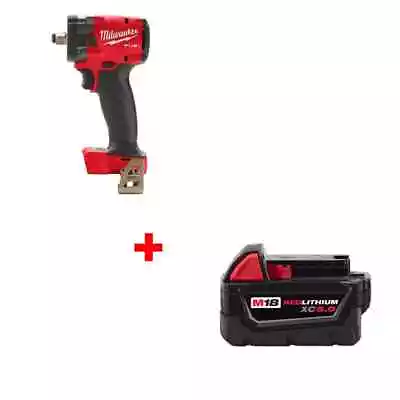 Milwaukee  2855-20   M18 FUEL Impact Wrench W/ FREE 48-11-1850 M18 Battery Pack • $223.72