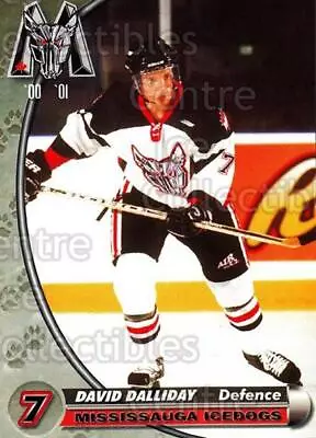 2000-01 Mississauga Ice Dogs #7 David Dalliday • $2.19