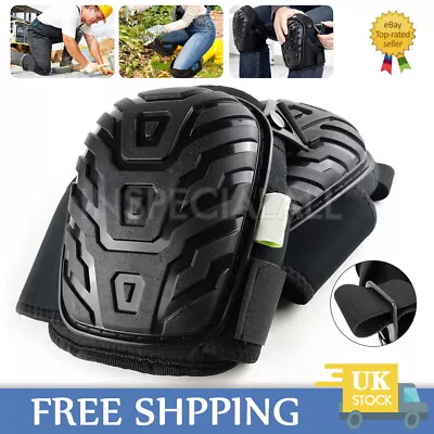 £12.59 • Buy 2 X Professional Gel Knee Pads Heavy Duty Foam Padding Knee Protector Safe Work