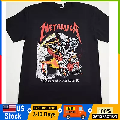 Vintage Metallica Monsters Of Rock Tour '85 Heavy Metal Band T-Shirt S-5XL • $21.99