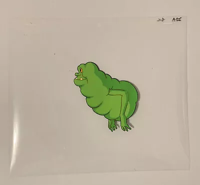 The Real Ghostbusters Slimer Cel And Drawing • $111.34