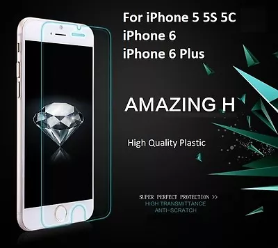 Plastic Ultra Clear LCD Guard Screen Protector For Apple IPhone 5 5S 6 6S 7 Plus • $19.99