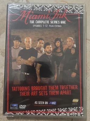 £12.79 • Buy Miami Ink - Complete Series 1 (DVD) UK RELEASE *NEW & SEALED* [M11]