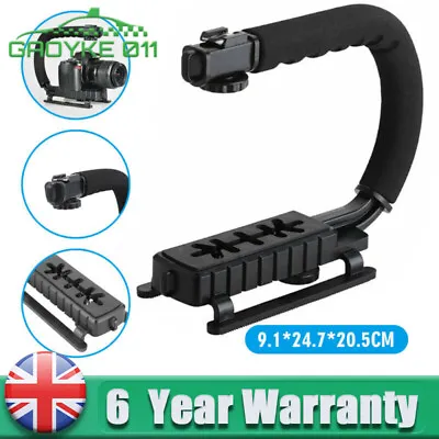 £12.99 • Buy Camera Smartphone Stabilizer Steady Cam Camcorder DSLR Grip Handheld Video Rig